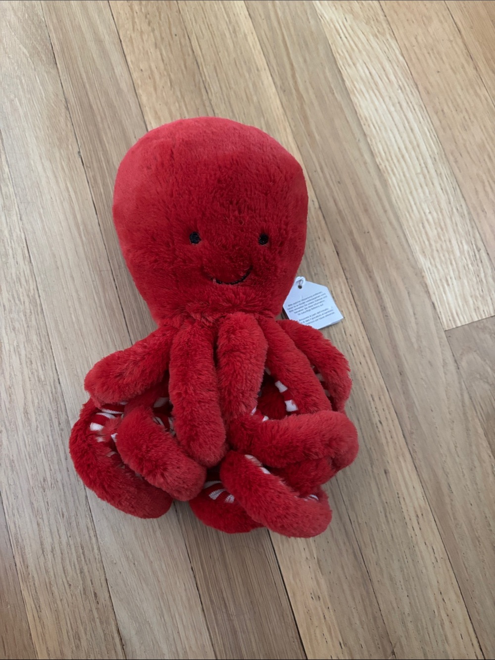 Jellycat Red Octopus (retired)
